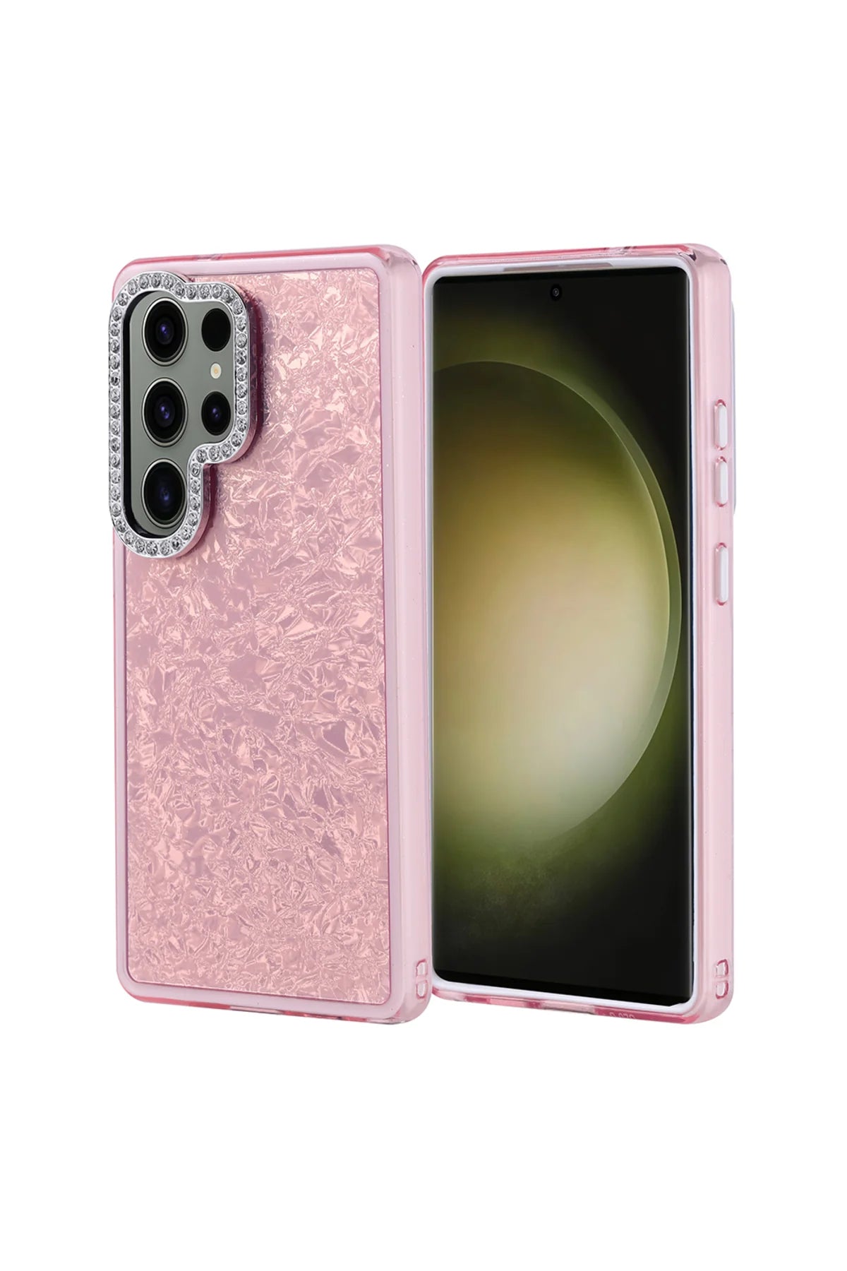 Samsung Galaxy S25 Ultra Case Door Diamond Stone Pattern Cover