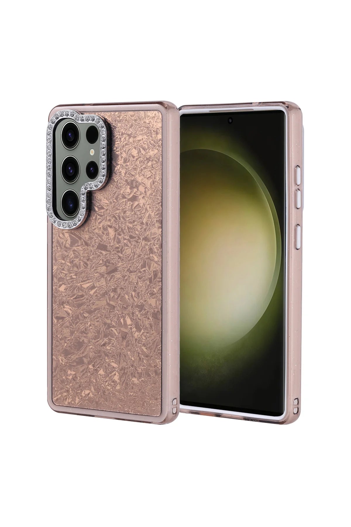 Samsung Galaxy S25 Ultra Case Door Diamond Stone Pattern Cover
