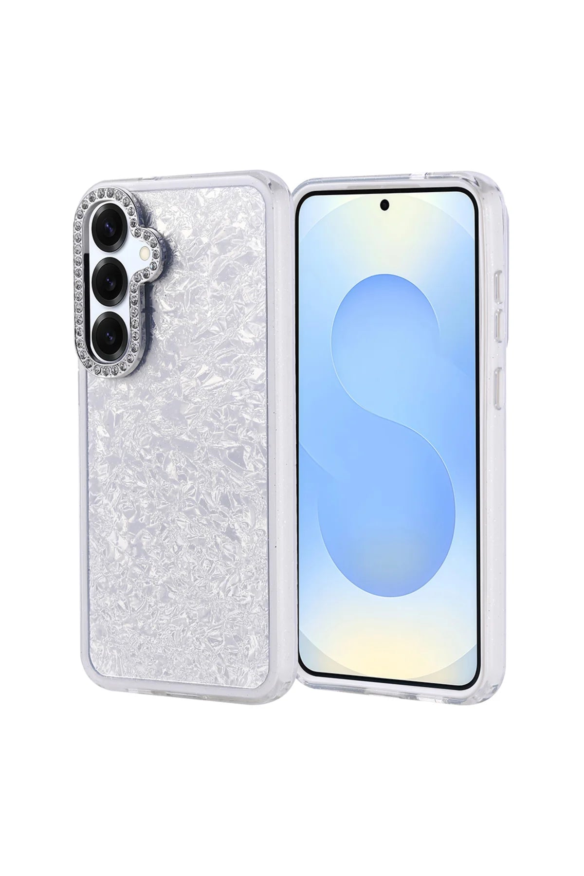 Samsung Galaxy S24 plus Case Door Diamond Stone Pattern Cover