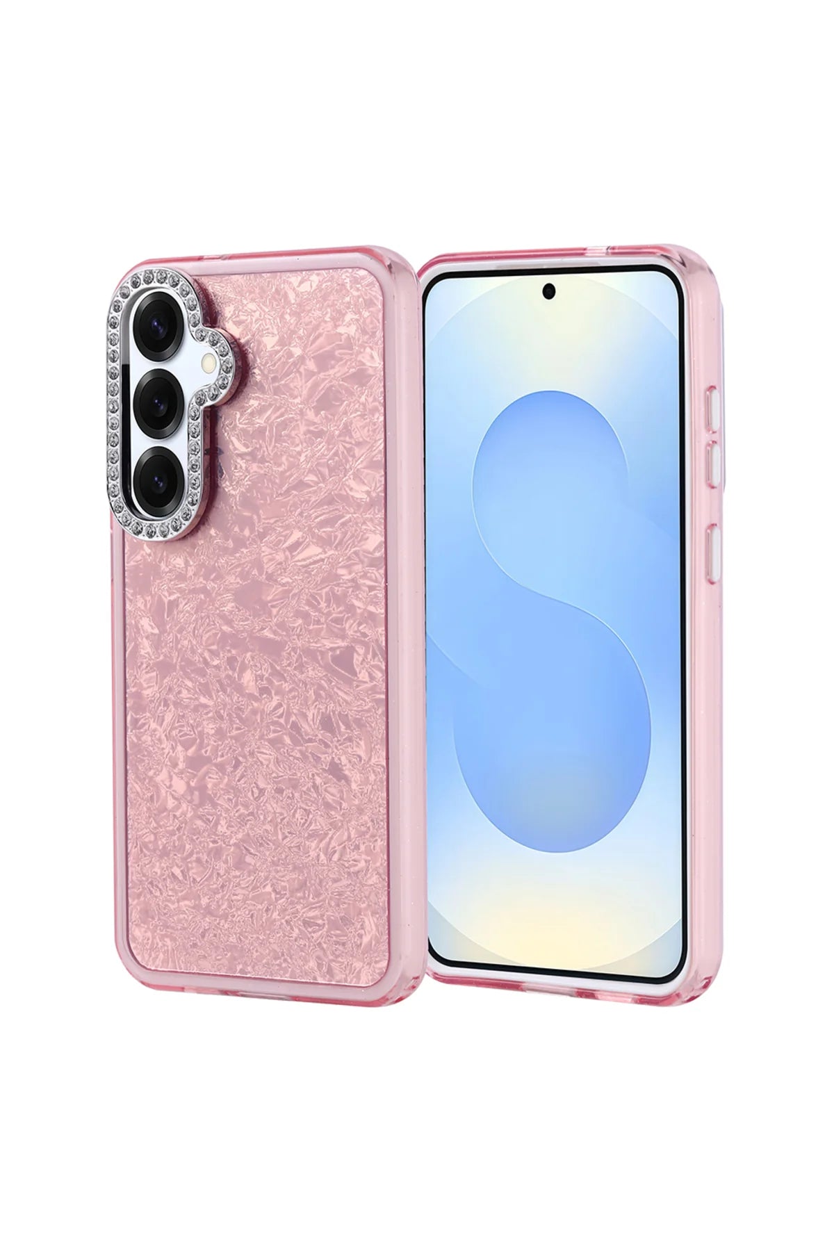 Samsung Galaxy S24 plus Case Door Diamond Stone Pattern Cover