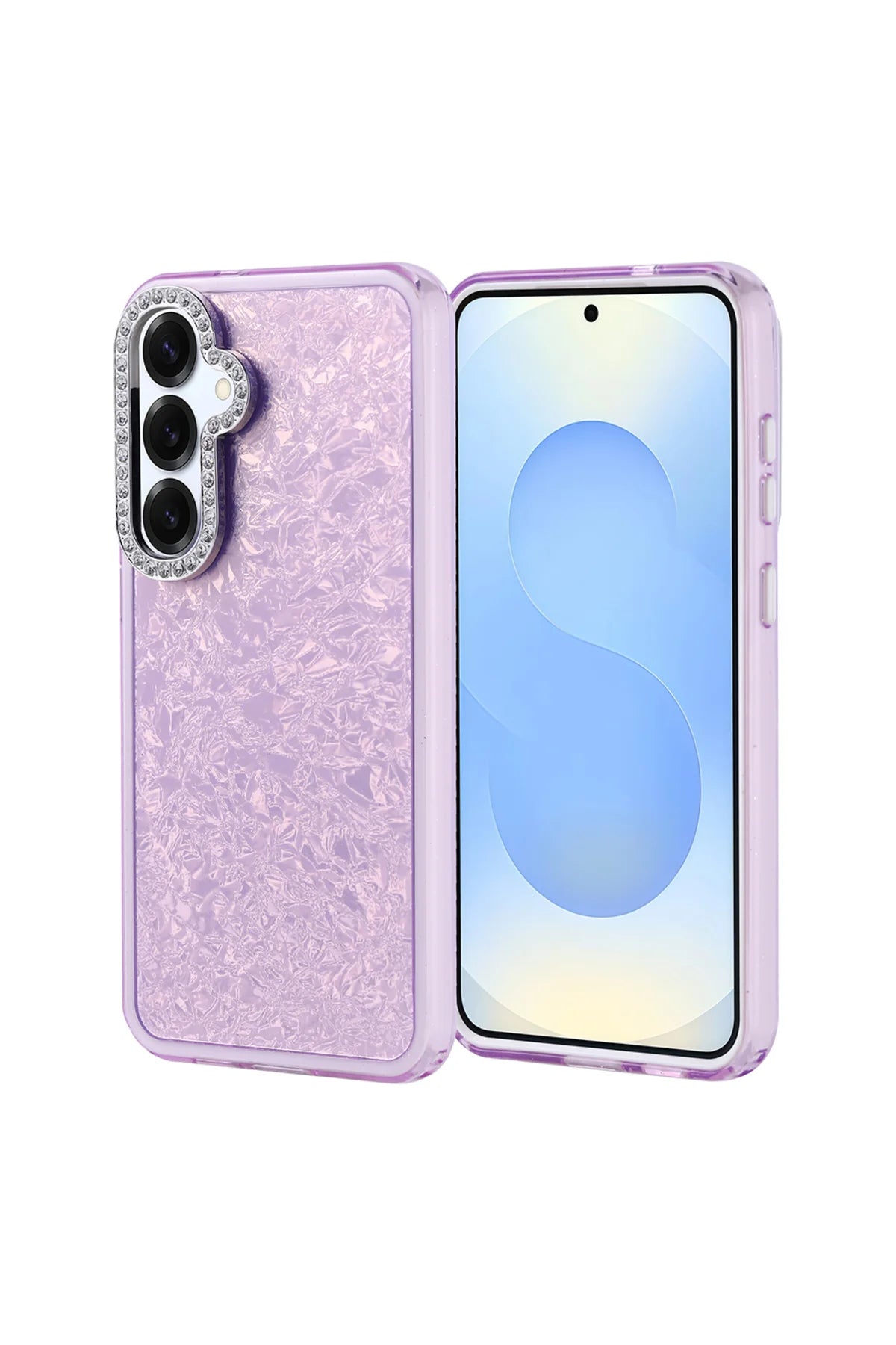 Samsung Galaxy S24 plus Case Door Diamond Stone Pattern Cover