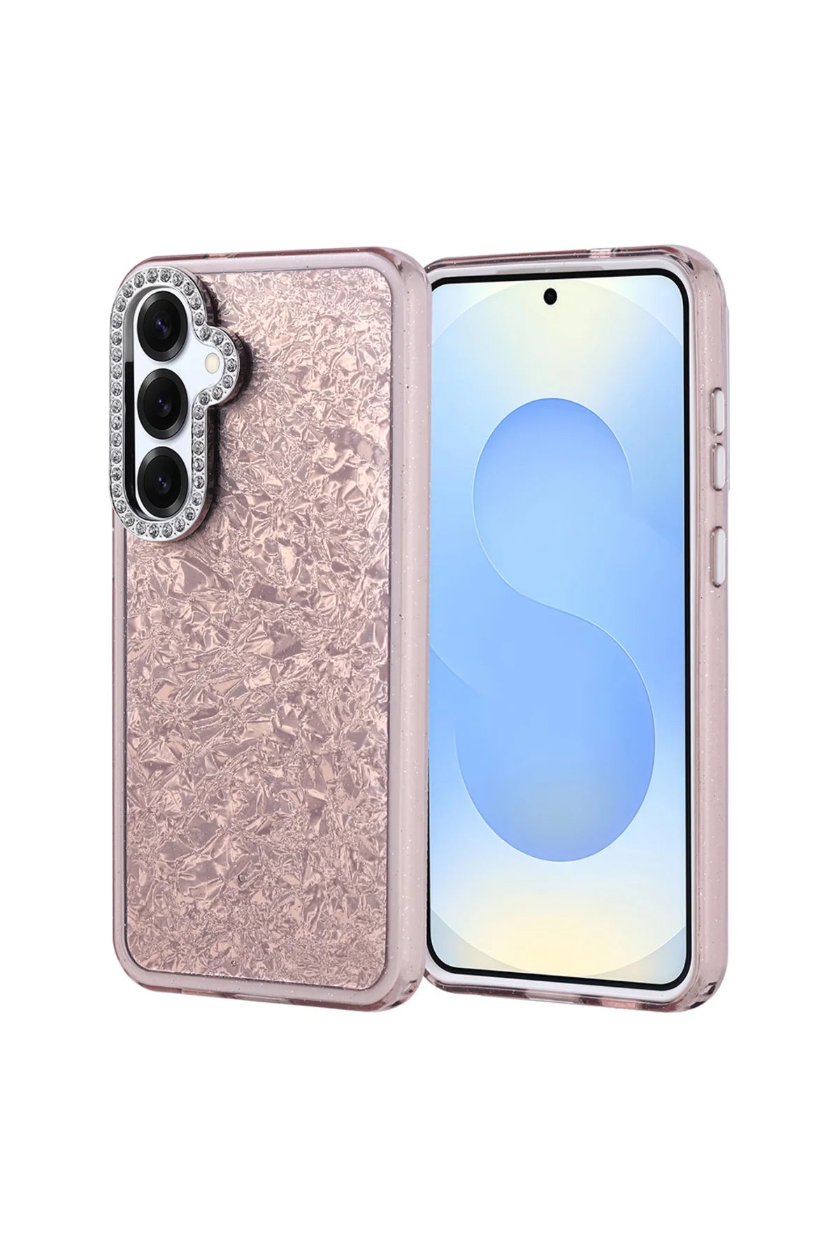 Samsung Galaxy S24 plus Case Door Diamond Stone Pattern Cover