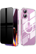 Iphone 17 Case Magnetic Charging Cover and Ghost Screen Protector