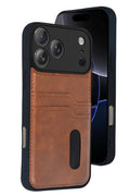 Iphone 17 Pro Max Leather Wallet Case with Card Slots PU Flip Cover, Magnetic Closure, Shockproof Protective Phone Case