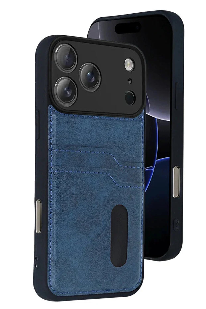 Iphone 17 Pro Max Leather Wallet Case with Card Slots PU Flip Cover, Magnetic Closure, Shockproof Protective Phone Case
